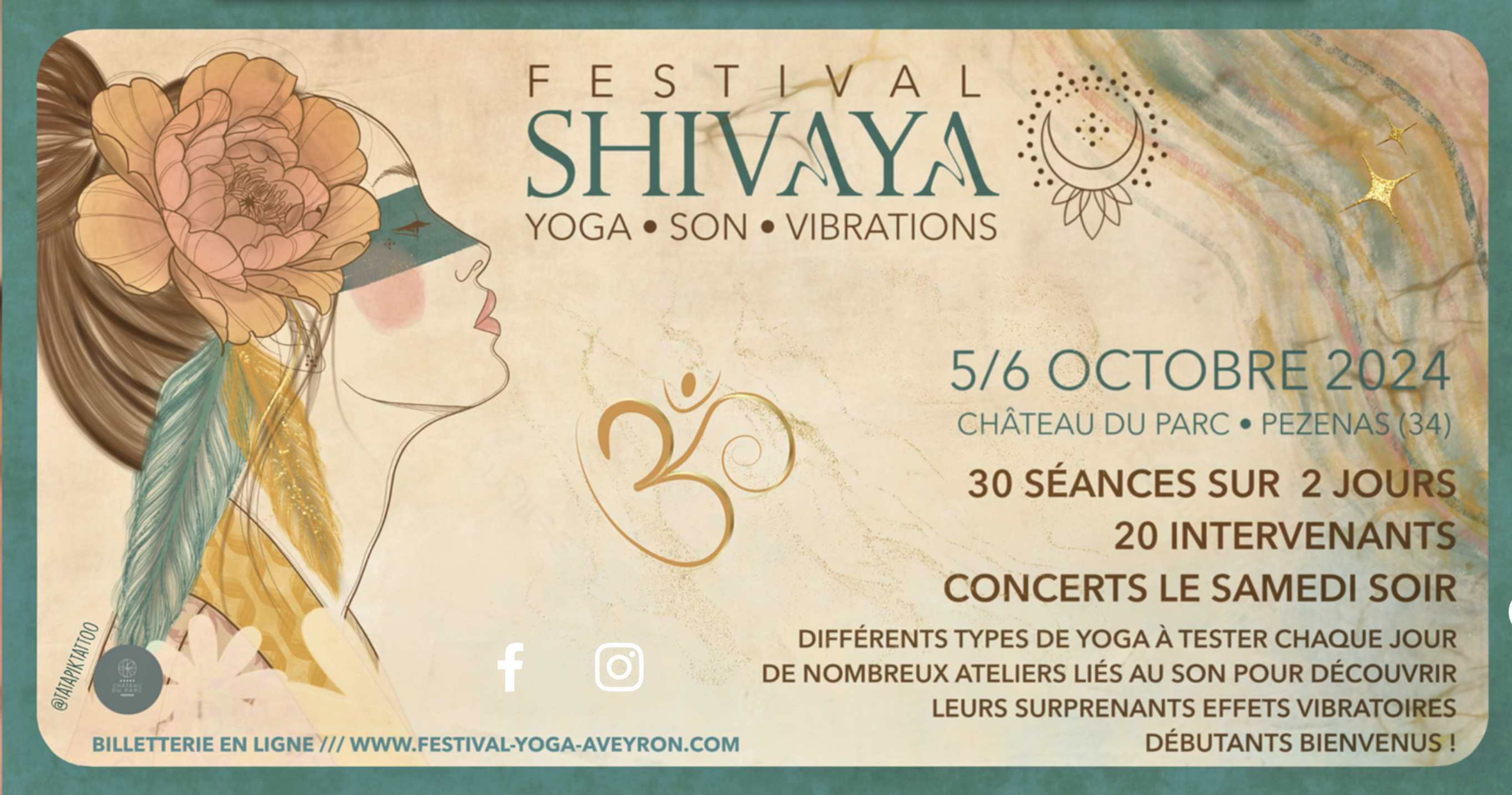 Festival Yoga et bien être. 5/6 octobre 2024. Pézenas.