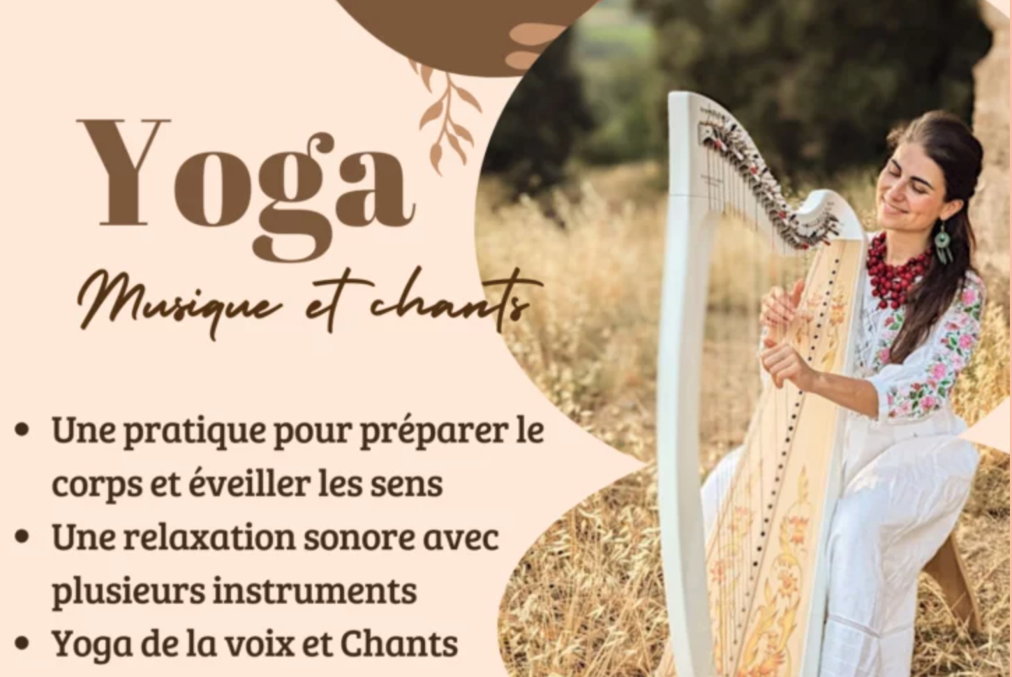 Yoga, musique et chants. Samedi 8 mars. Pézénas (34)