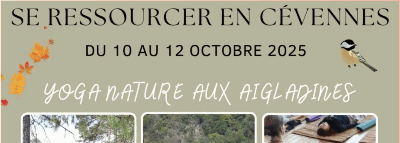 Se ressourcer en Cévennes, Stage du 10-12 octobre 2025