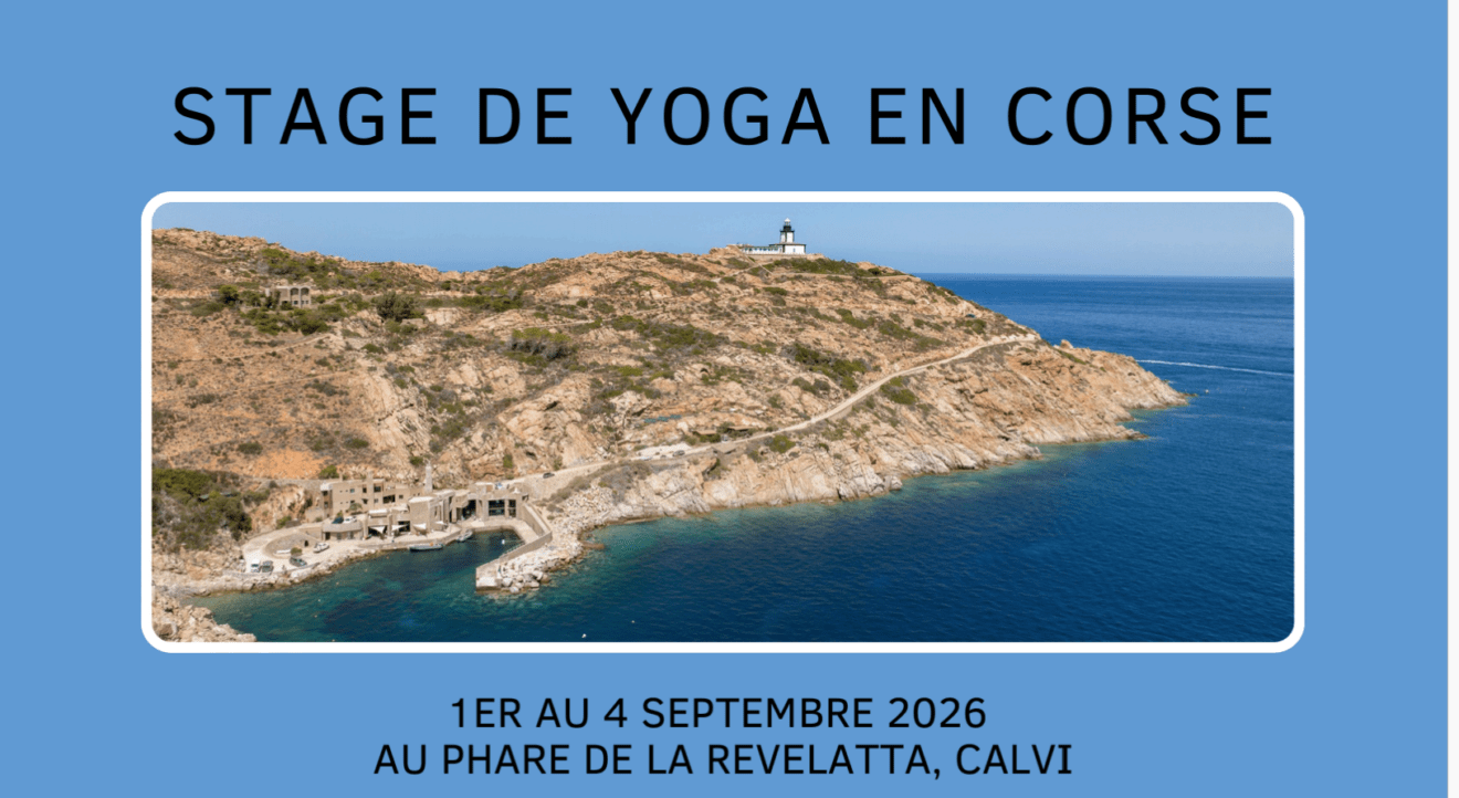 Stage de yoga en Corse, du 1er au 4 septembre 2026